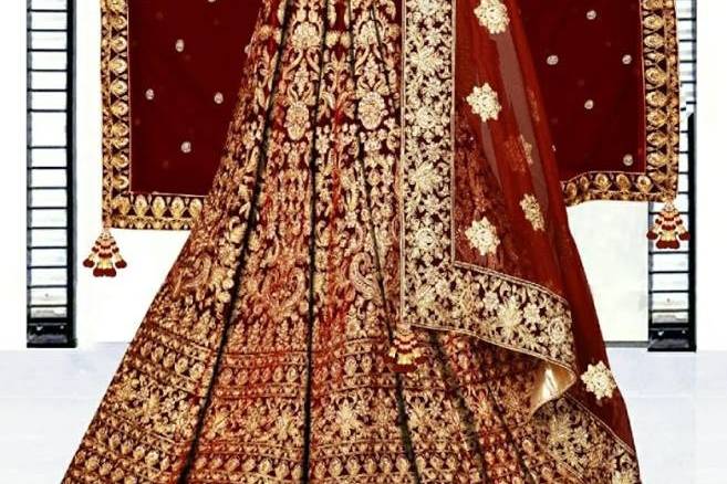 Bridal lehenga