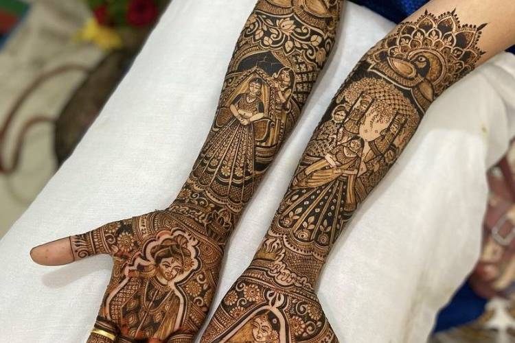 Bridal mehandi