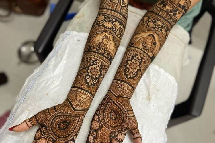 Bridal mehandi