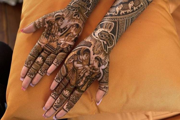 Bridal mehandi