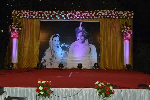 Decoration of weddings