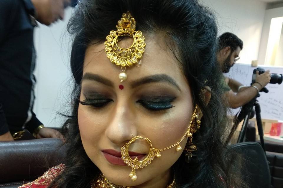 Bridal makeup