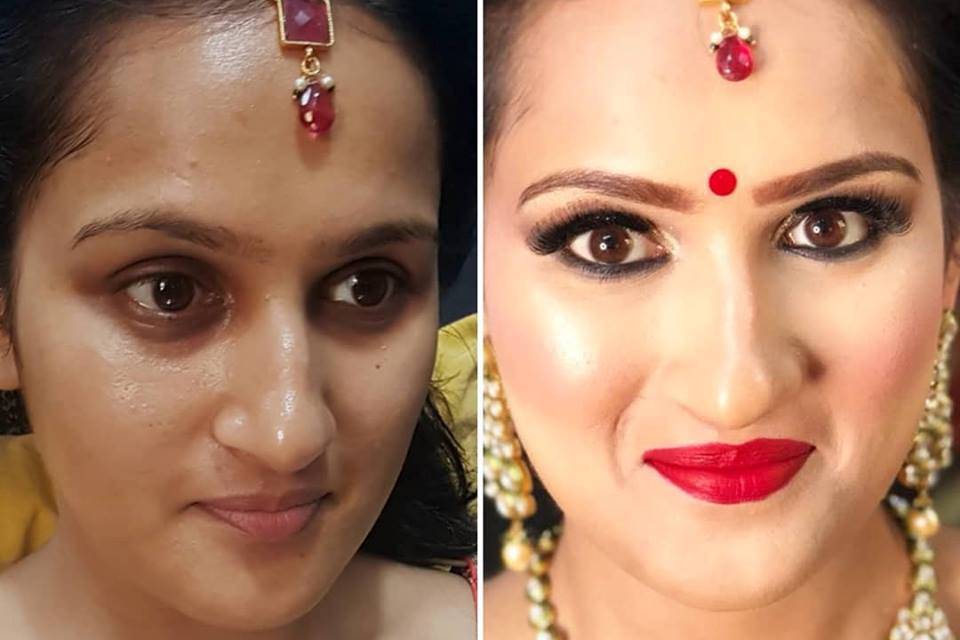 Bridal makeup