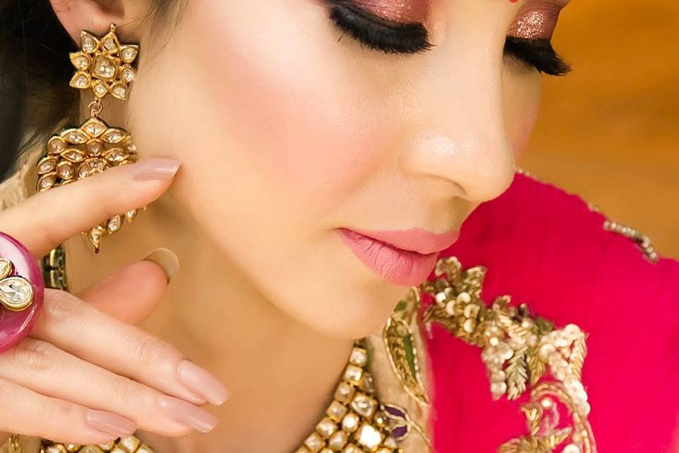 Bridal makeup