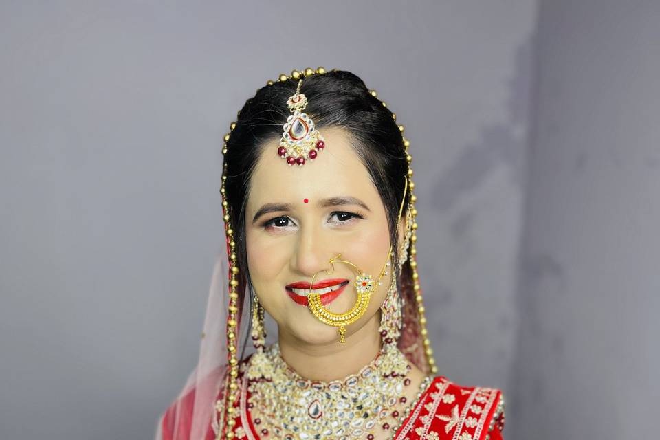 Bridal makeup