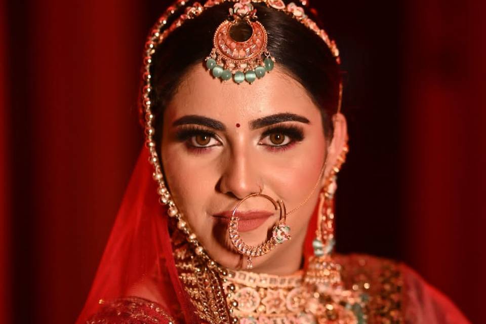 Bridal makeup