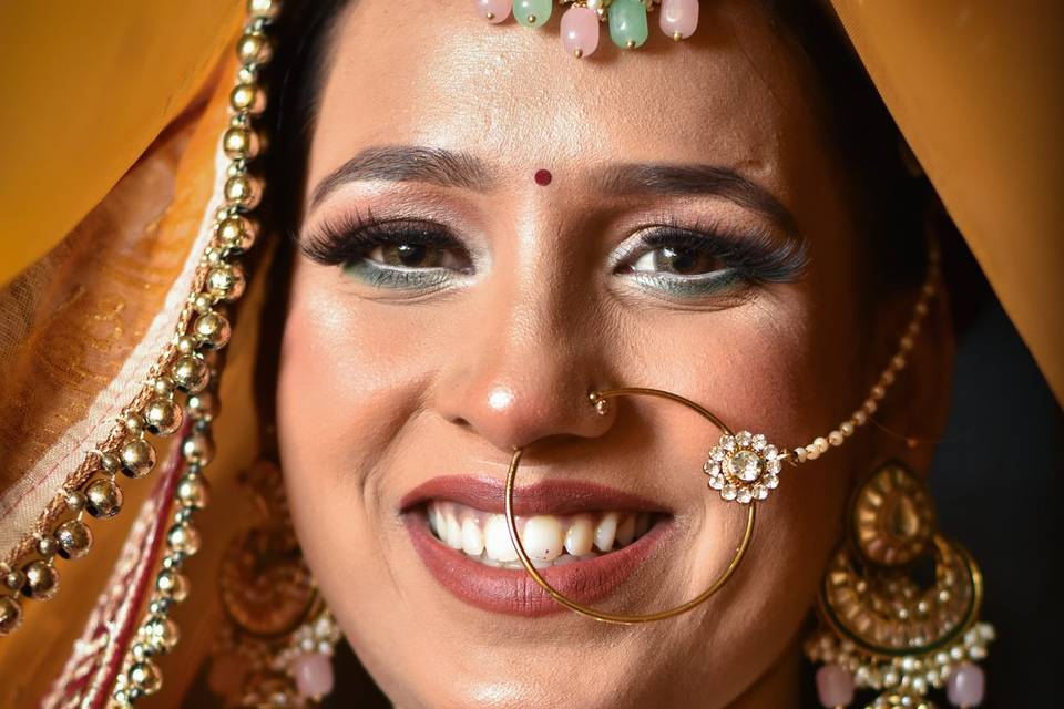 Bridal makeup