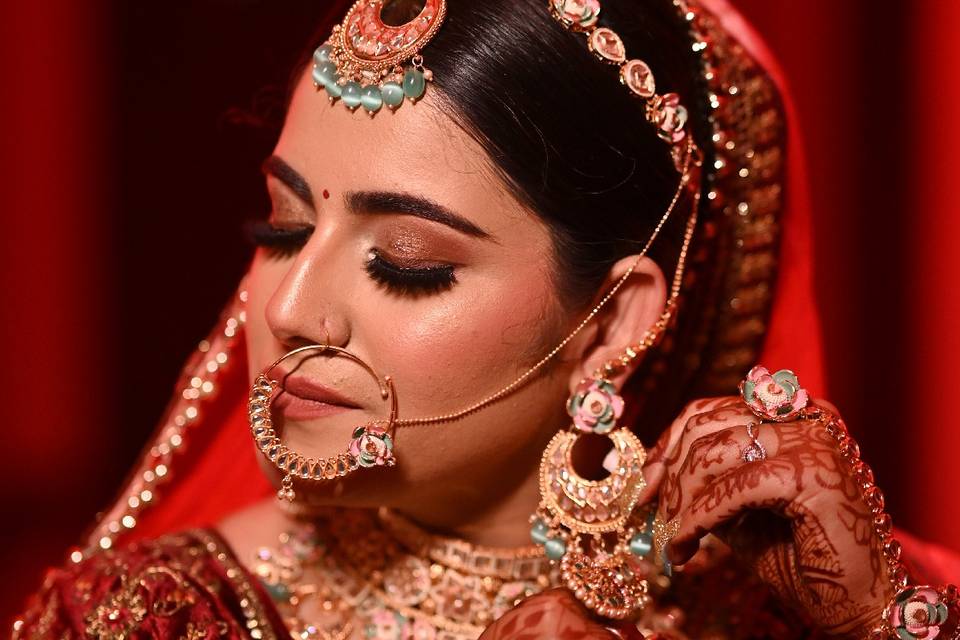 Bridal makeup