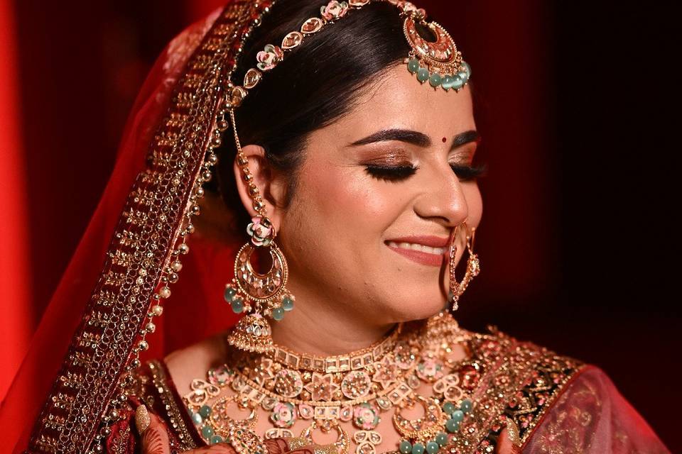Bridal makeup