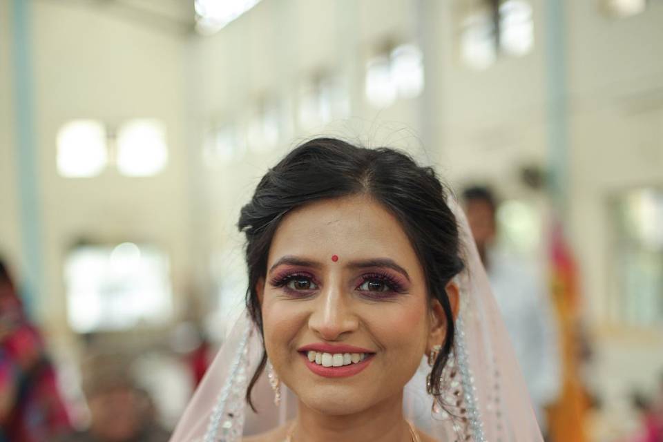 Bridal makeup