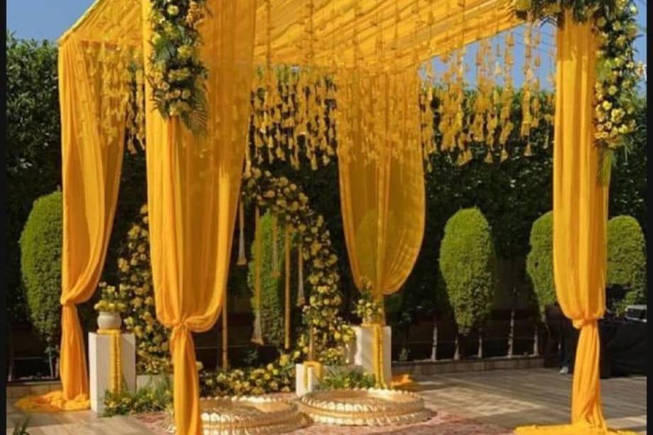 Haldi decor