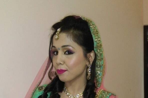 Bridal makeup