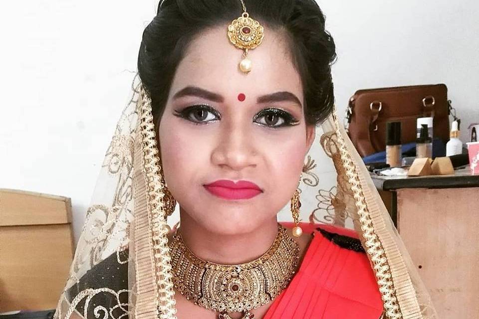 Bridal makeup