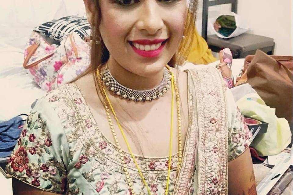 Bridal makeup