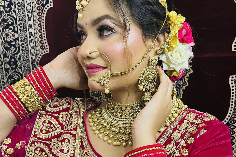 Bridal look