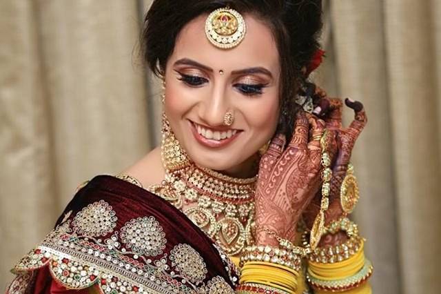 Bridal makeup