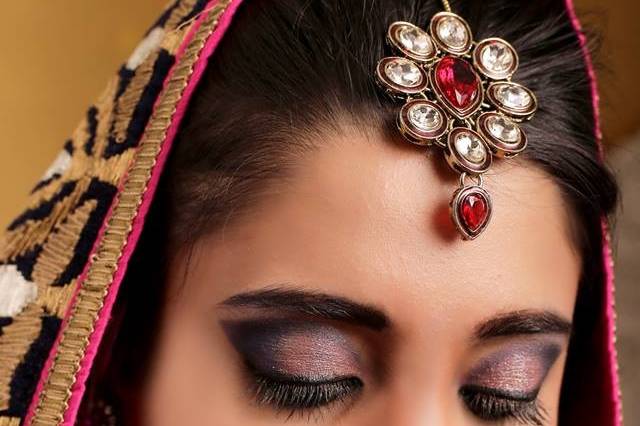 Bridal makeup