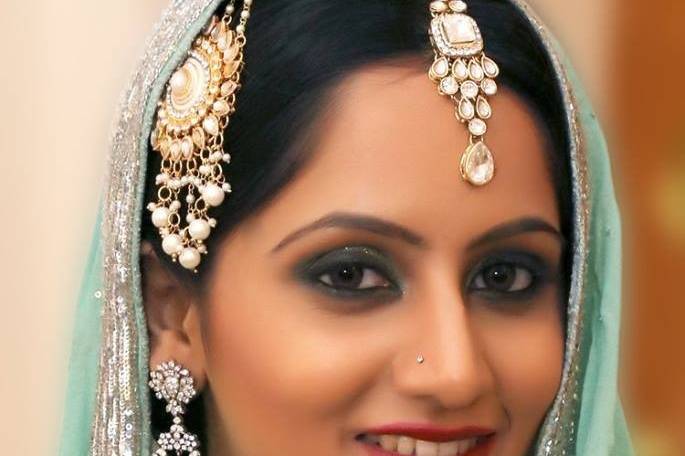 Bridal makeup