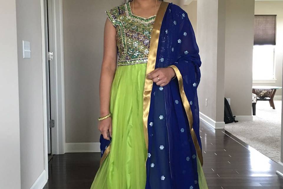 Kids wear lehenga