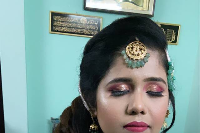 Bridal makeup