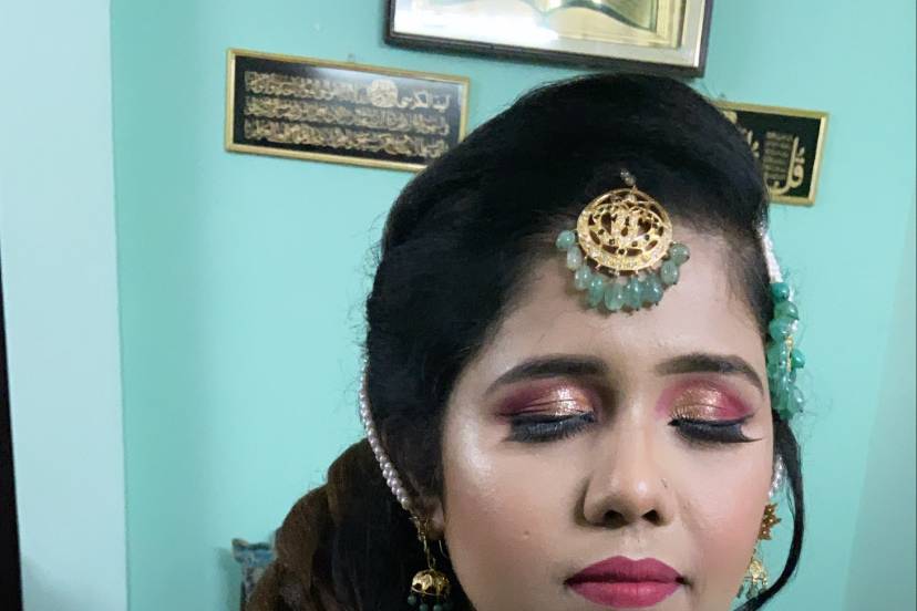 Bridal makeup