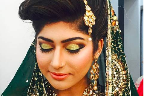 Bridal makeup