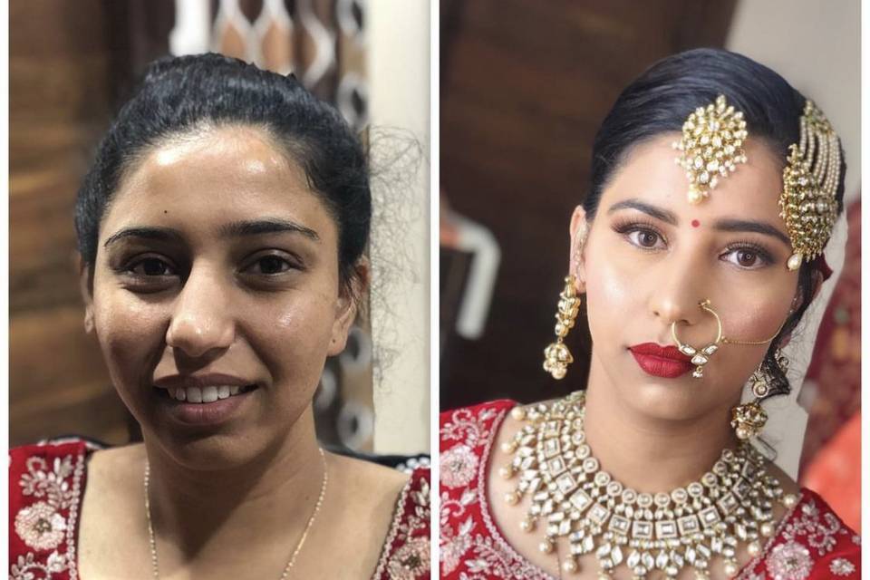 Bridal makeup