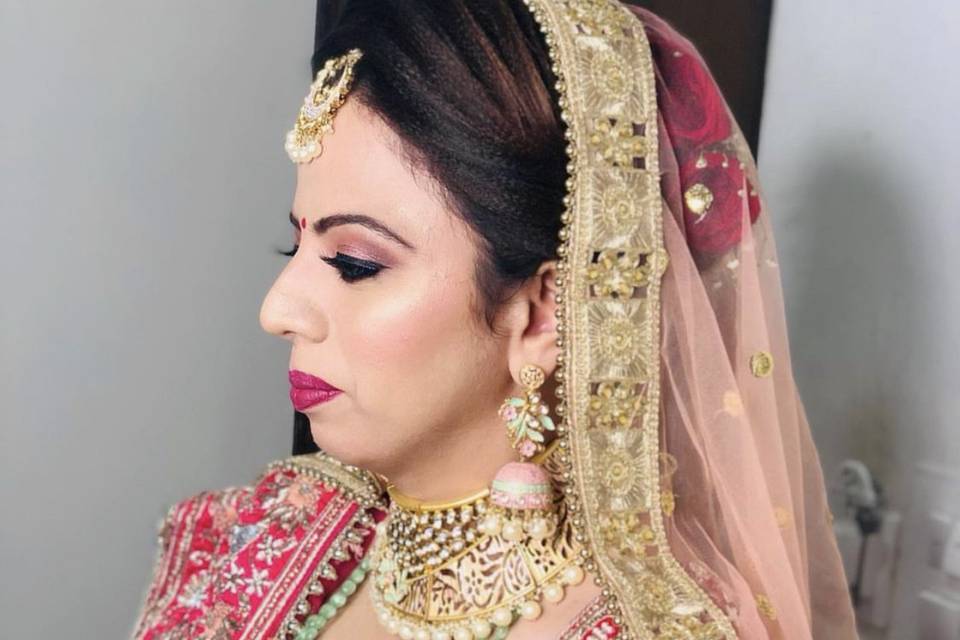 Bridal makeup