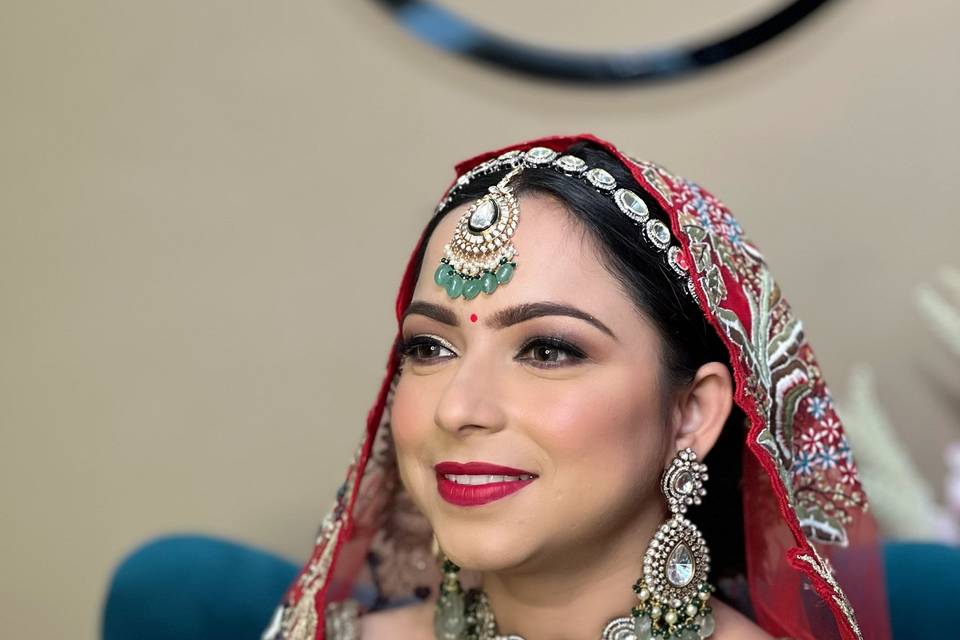 Bridal makeup