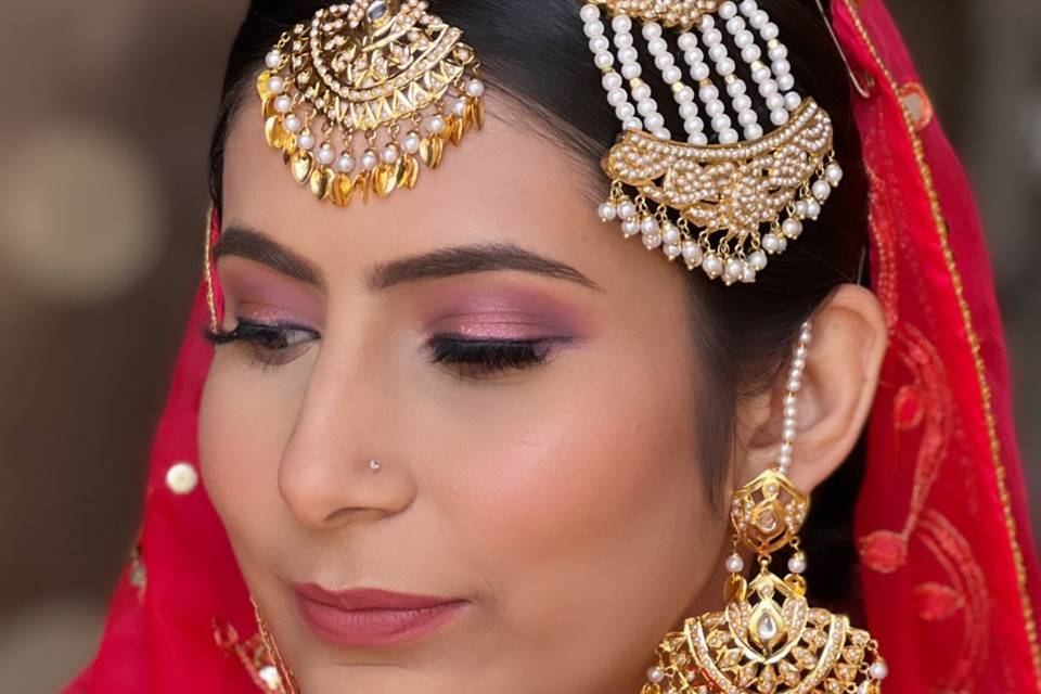 Bridal makeup