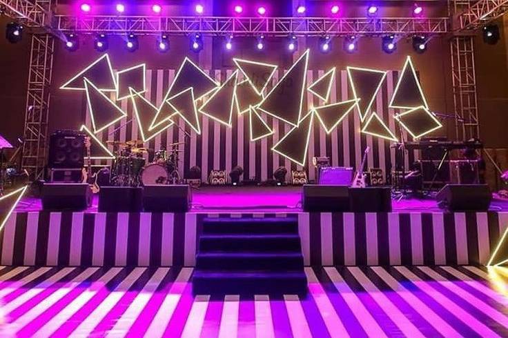 Sangeet led setup