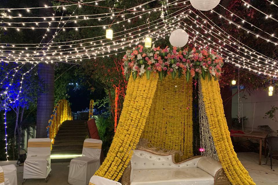 Haldi event