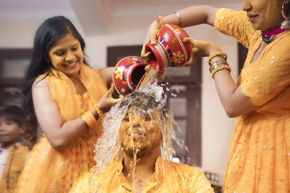 Groom Haldi