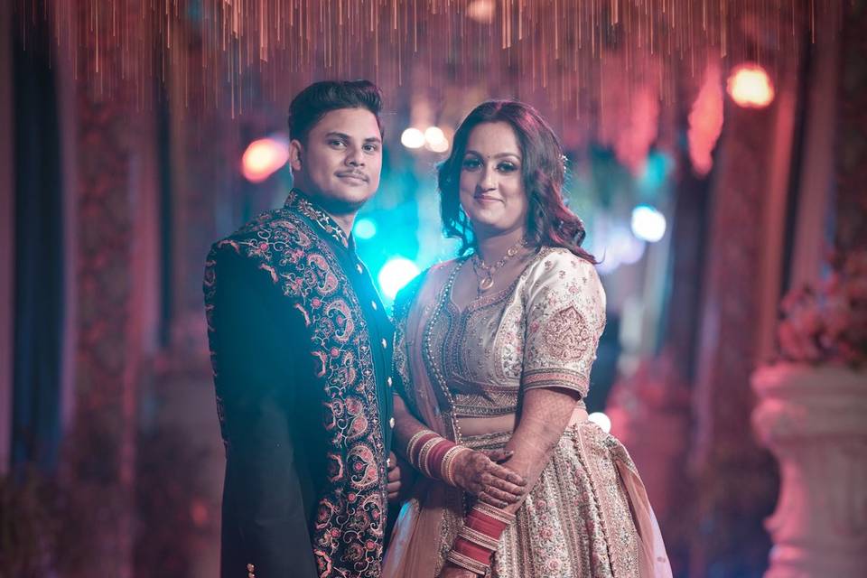 Sudhanshu x Akaknsha Couple