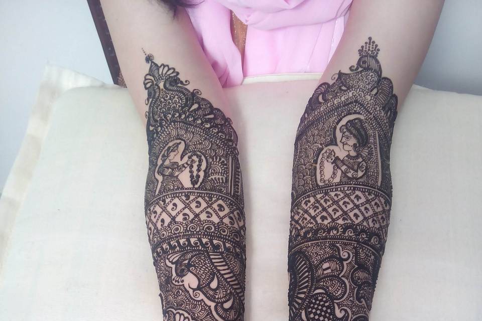 Bridal mehandi