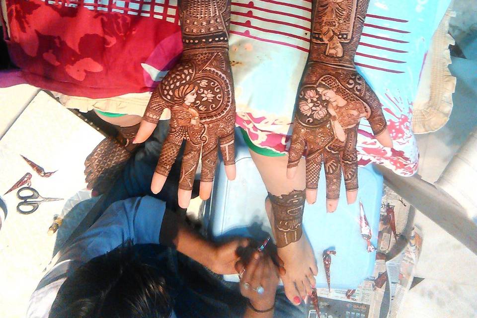 Bridal mehandi