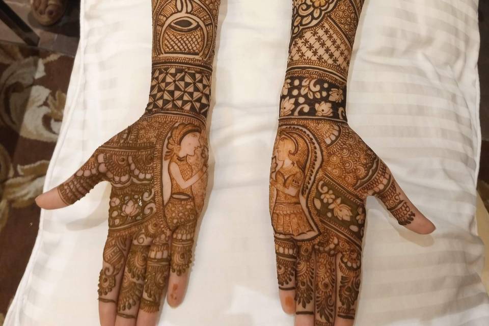 Bridal mehandi