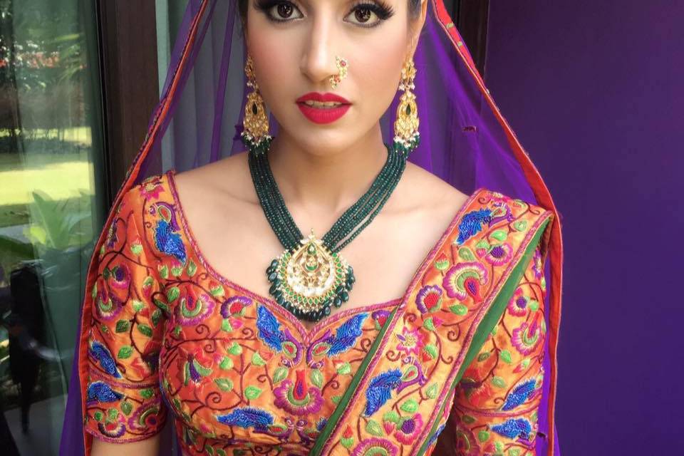 Bridal makeup