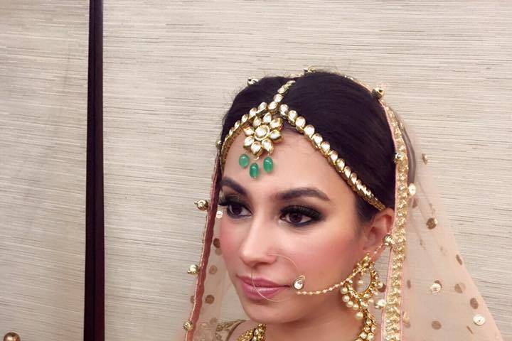 Bridal makeup