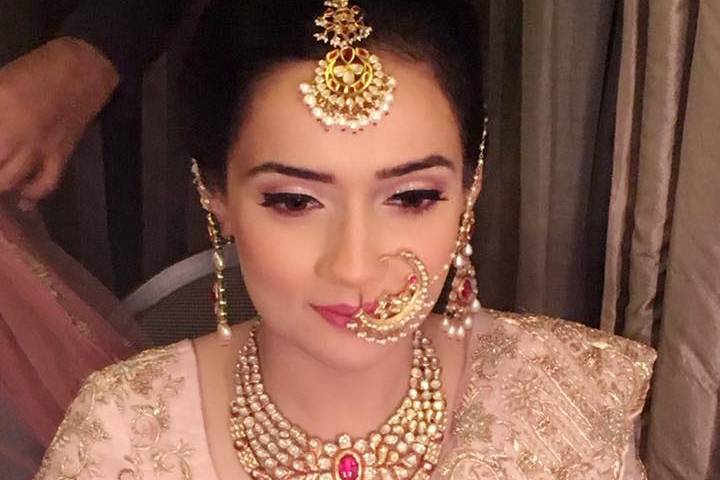 Bridal makeup