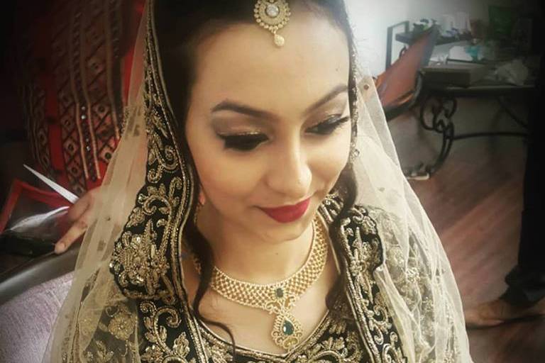 Bridal makeup