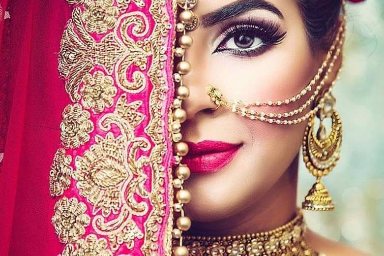 Bridal makeup