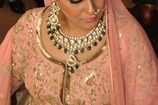 Bridal makeup