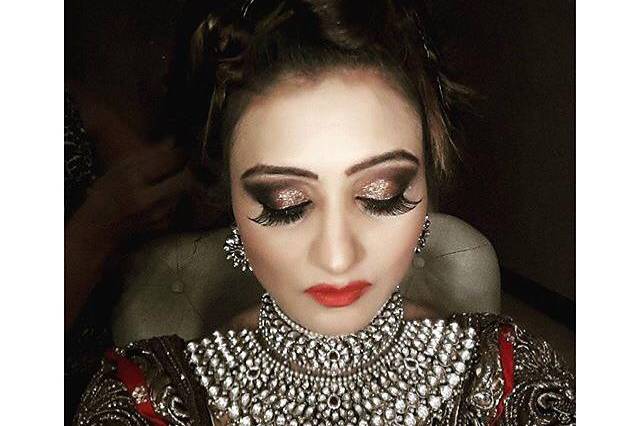 Bridal makeup