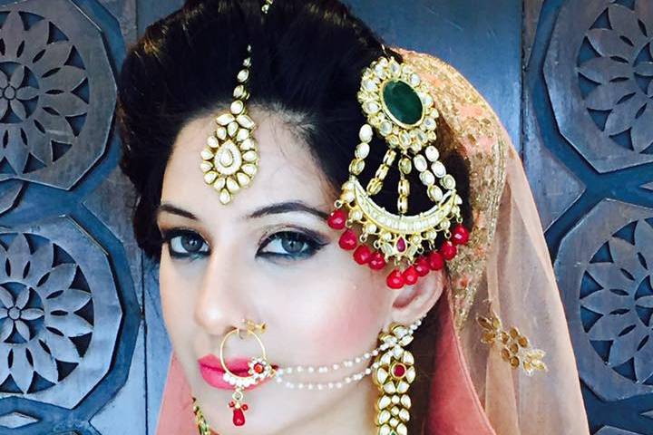 Bridal makeup