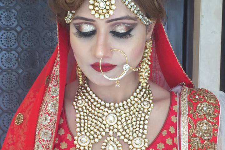 Bridal makeup