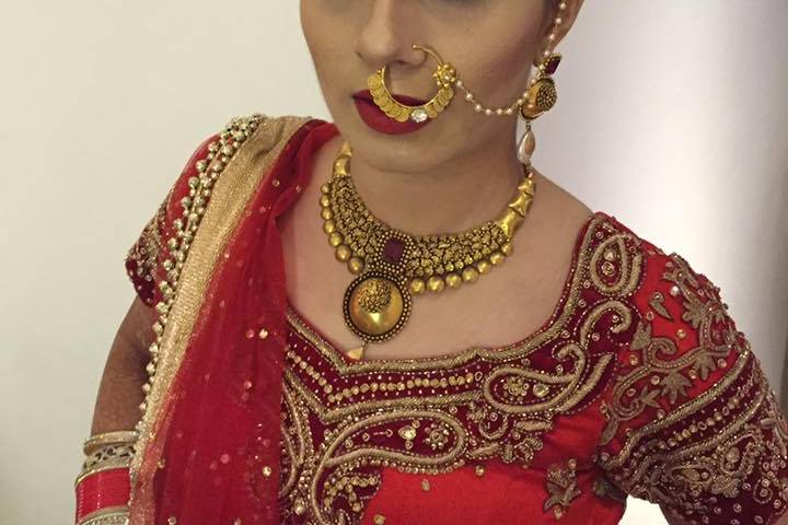 Bridal makeup