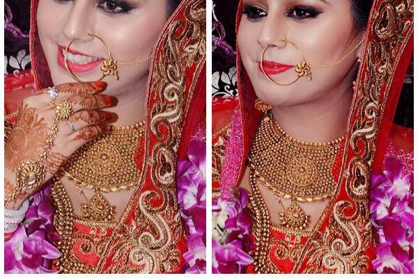 Bridal makeup