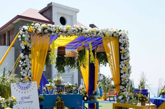 Haldi decor