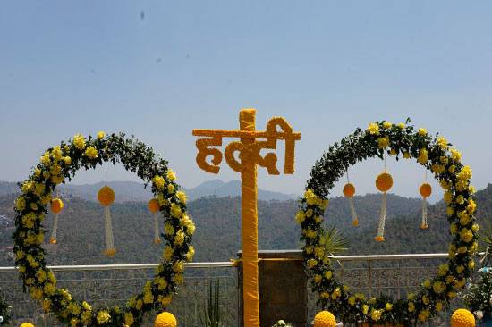 Haldi decor